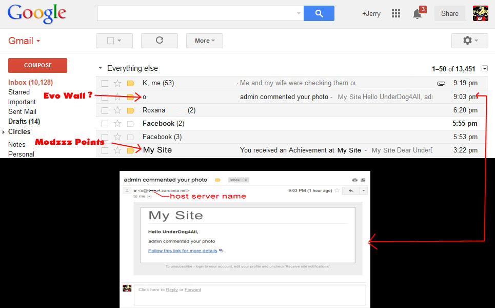 Strange Notification